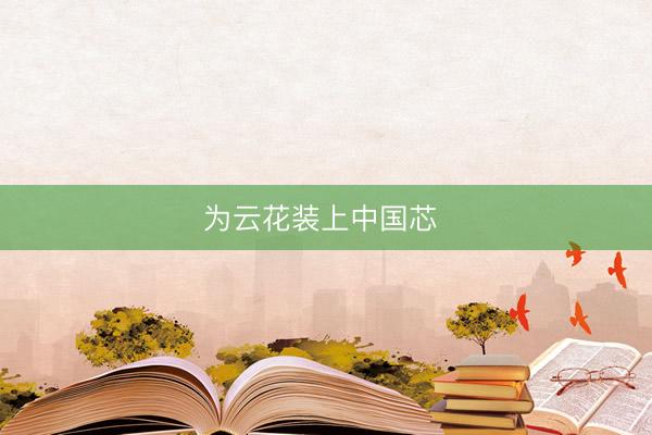 为云花装上中国芯 