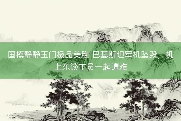 国模静静玉门极品美胞 巴基斯坦军机坠毁，机上东谈主员一起遭难